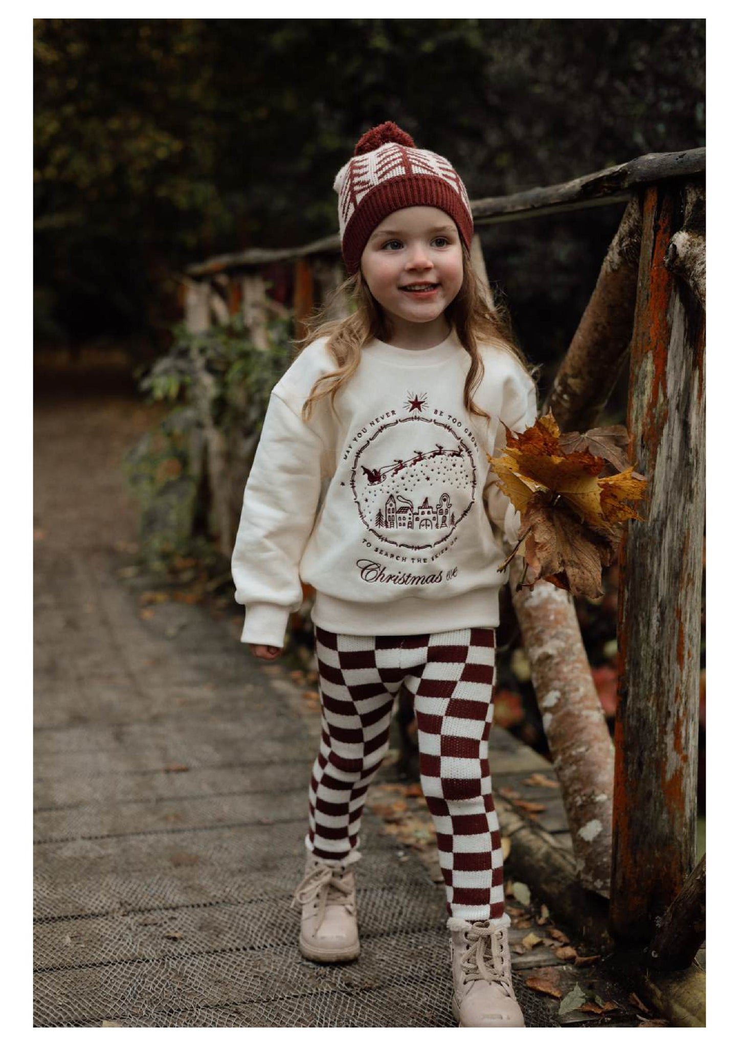 Checkered Bamboo Leggings